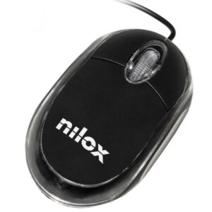 Mouse USB Nilox Tech Mini Nero