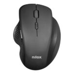 Mouse Wireless Nilox Tech Ergonomico 3200 DPI Nero
