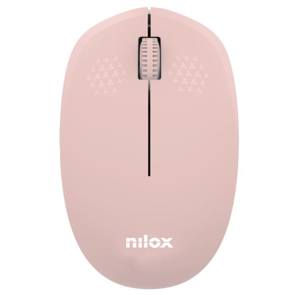 Mouse Wireless Nilox Tech 1000 DPI Rosa