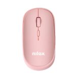 Mouse Wireless Nilox Tech 1000 DPI Rosa
