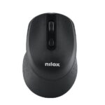 Mouse Wireless Nilox Silent Click 4 Pulsanti Nero