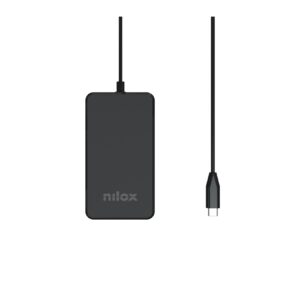 Alimentatore Notebook Nilox 65W GaN USB-C Nero