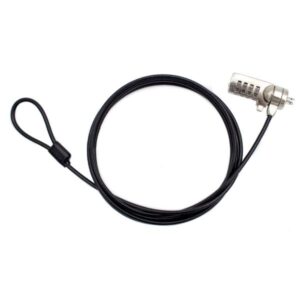 Cavo di Sicurezza Portatile Nilox 1.8 Mt con Lucchetto a Combinazione