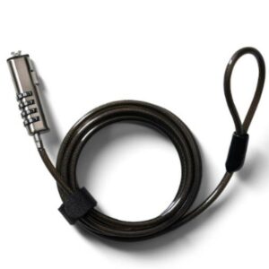 Cavo di Sicurezza Notebook Nilox Lucchetto a Combinazione 190cm Acciaio