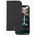 Custodia Smartphone Dbramante 1928 New York Pelle per iPhone 13 mini Nero