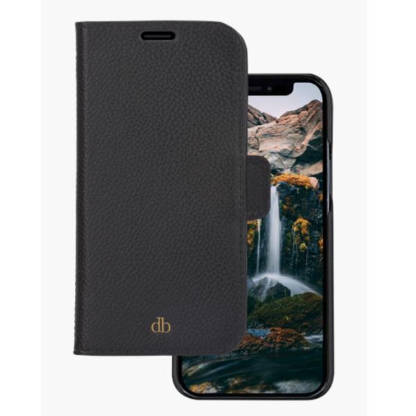 Custodia Smartphone Dbramante 1928 New York per iPhone 13 Pro Max Pelle Nero