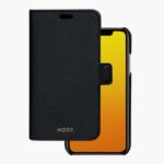 Custodia in Pelle Saffiano Dbramante 1928 New York per iPhone 11/XR – Nero