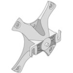 Kit Montaggio a Parete Alcatel-Lucent Enterprise OAW-AP-MNT-W per Access Point