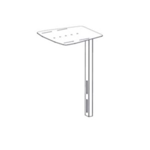 Mensola Supporto TV ITB Solution OM07076 per Accessori fino a 3kg