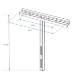Mensola per TV/Monitor ITB Solution OM07152 Supporto Mobile