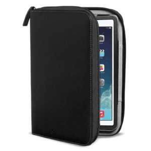 Custodia Tablet Celly Organizer per iPad Air 2013 Similpelle Nero
