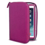 Custodia Tablet Celly Organizer per iPad Air 2013 Similpelle Rossa