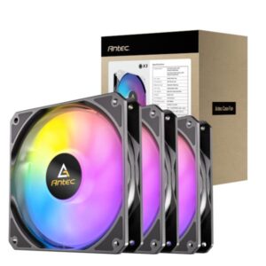 Ventole PC Antec P12 ARGB 120mm 3 Pezzi 1500 RPM