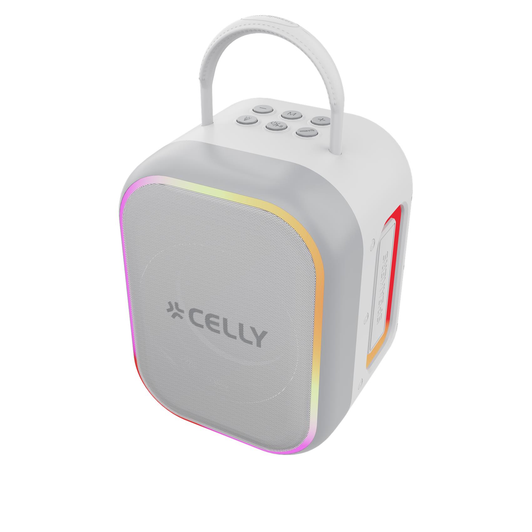 Speaker Celly PARTYKIDS2 10W Wireless con 2 Microfoni e Batteria