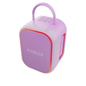 Speaker Celly PARTYKIDS2 10W Wireless con 2 Microfoni e Batteria 2400mAh