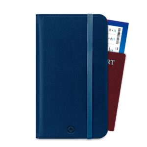 Custodia Smartphone Celly PASSPORTD Universale Similpelle Blu