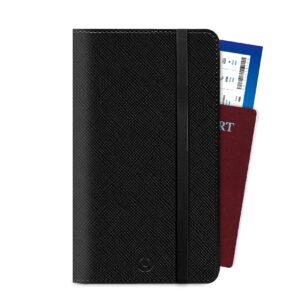 Custodia Universale Documenti Celly PassportV Similpelle Nero