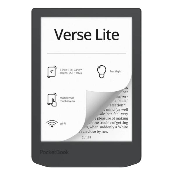 E-Book Reader PocketBook Verse Light 6" Touchscreen 8GB Espandibile