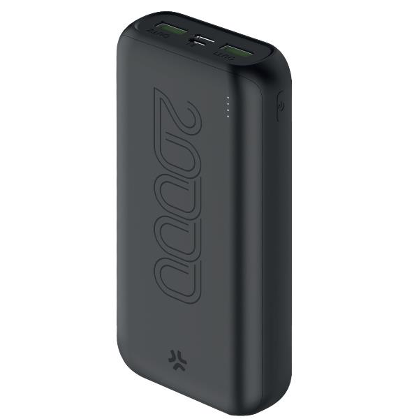 Power Bank Celly PBE20000C 20000 mAh USB-C 10W Ricarica Rapida