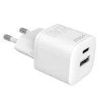 Caricabatterie Celly PC2TCUSBC20W 20W USB-C USB-A Bianco