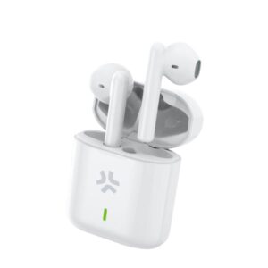 Auricolari Wireless Celly PC2WIRELESSEARP True Wireless Bianchi USB-C