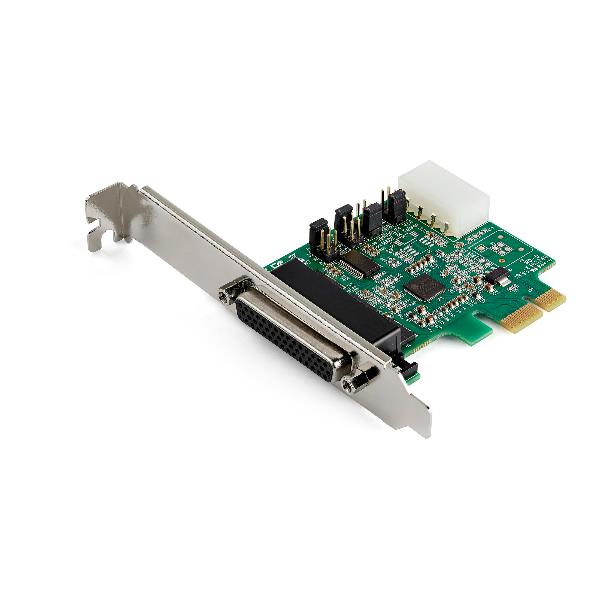 Scheda Seriale PCIe Startech 4 Porte RS232 Acciaio