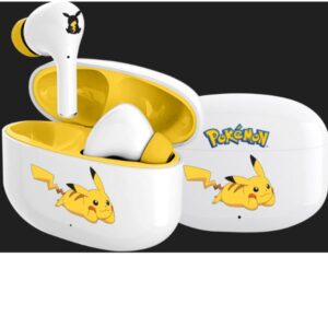 Cuffie Gaming Oceania Trading Pikachu White Core TWS Bluetooth Bianche