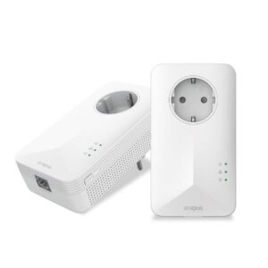 Adattatore Powerline Strong Kit 1000 V2 Duo 1 Porta Gigabit
