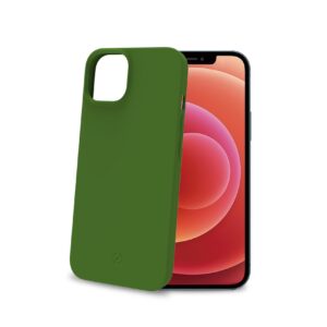 Cover Smartphone Celly Planet per iPhone 14 e iPhone 13 Verde