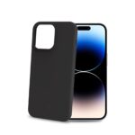 Cover iPhone 15 Pro Celly Planet in TPU Nero