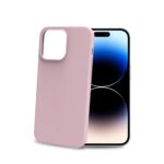Cover Celly Planet per iPhone 15 Pro in TPU Rosa