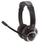Cuffie Professionali Conceptronic Stereo 3.5mm con Microfono e Controllo Remoto