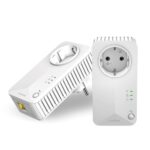 Adattatori Ethernet Powerline Strong 600 Double Pack V2 600Mbps