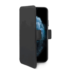 Custodia Celly Prestigem per iPhone 11 Pro Max in Poliuretano Nero