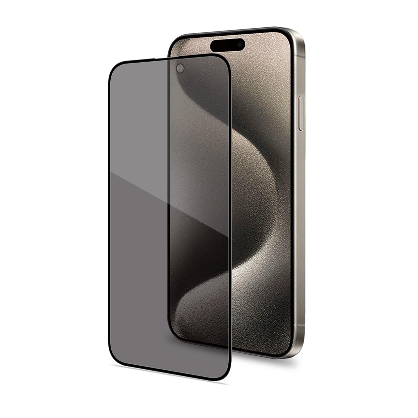 Proteggi Schermo Celly Privacy Full Glass 3D per iPhone 16 Plus