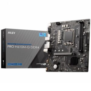 Motherboard MSI PRO H610M-G DDR4 Micro-ATX LGA1700