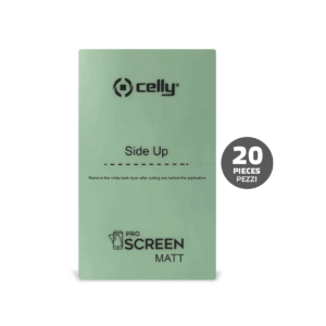 Pellicola Protettiva Celly Profilm Matt Opaca 20 Pezzi per Smartphone