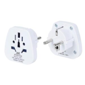 Adattatore da Viaggio Rivacase EU Caricabatterie Wireless 10A Bianco