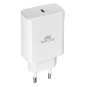Caricabatterie da Parete Rivacase 30W PD USB-C Bianco