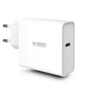 Caricabatteria Urban Factory POWEE USB-C 65W Bianco