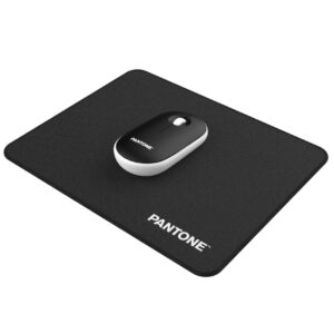 Mouse Wireless Pantone + Mousepad Nero Ergonomico