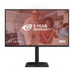 Monitor AOC Q27E4CV 27″ IPS 2K Pivot e Altezza Regolabile