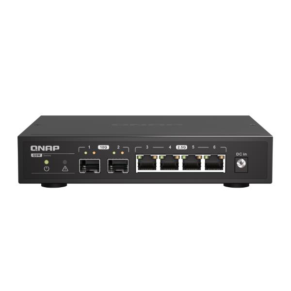 Switch Qnap QSW-2104-2S 4 Porte 2.5GbE + 2 Porte 10Gb SFP+