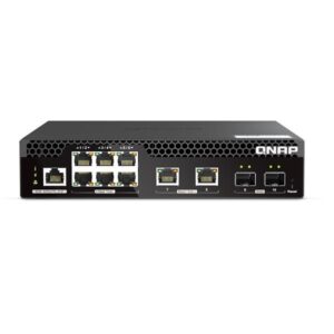 Switch Qnap QSW-M2106PR-2S2T 10 Porte 2.5GbE 8 PoE Smart Managed