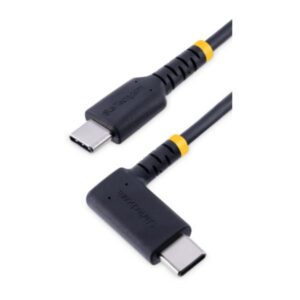 Cavo USB-C Startech 15cm 90° Ricarica Veloce PD 60W Fibra Aramidica