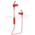 Auricolari Bluetooth Bulk Rock Sportivi con Microfono – Rosso