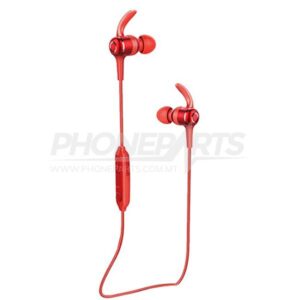 Auricolari Bluetooth Bulk Rock Sportivi con Microfono - Rosso