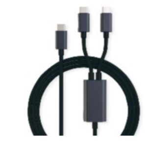 Adattatore USB-C Nilox 3in1 Y Splitter per Notebook