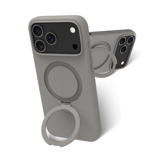 Custodia iPhone 17 Pro Max Dbramante 1928 Roskilde MagSafe Kick ICON Grigio