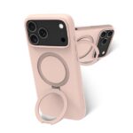 Custodia iPhone 17 Pro Max Dbramante 1928 Roskilde MagSafe Kick ICON Rosa Sabbia